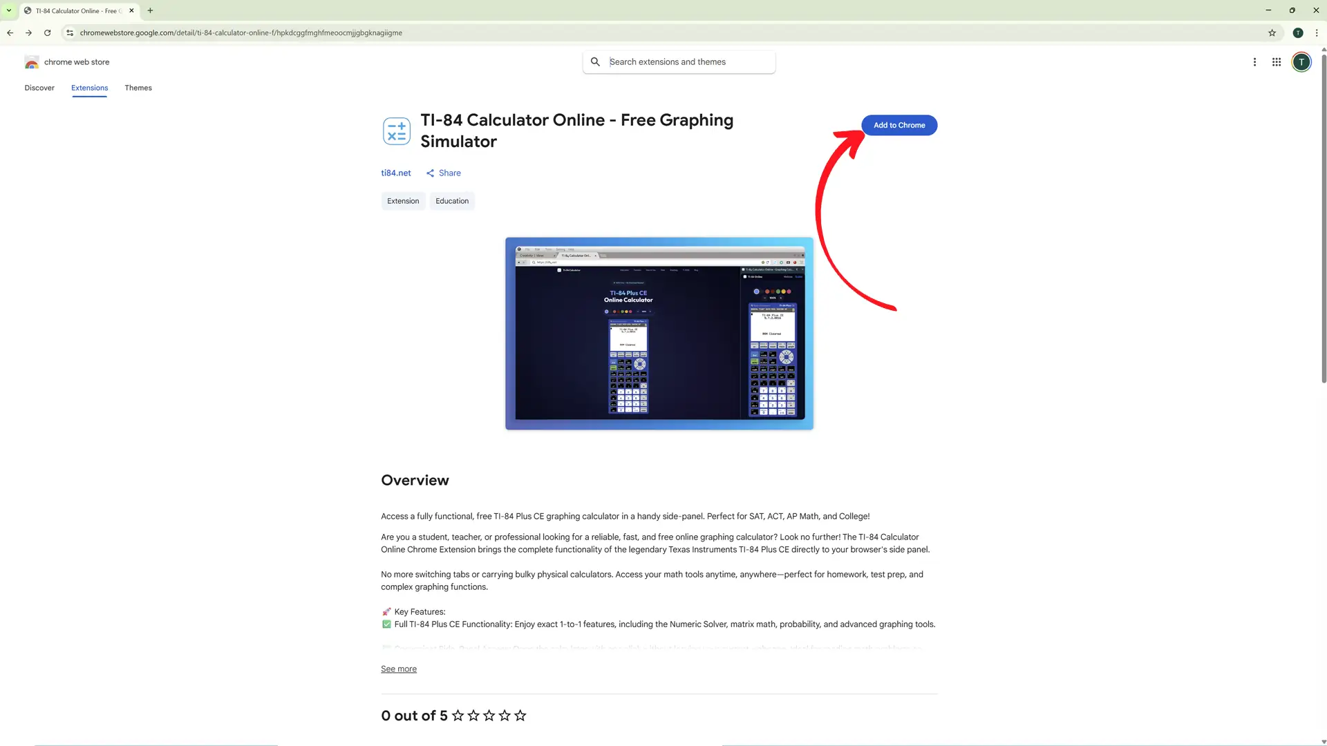 Visit Chrome Extension Web Store